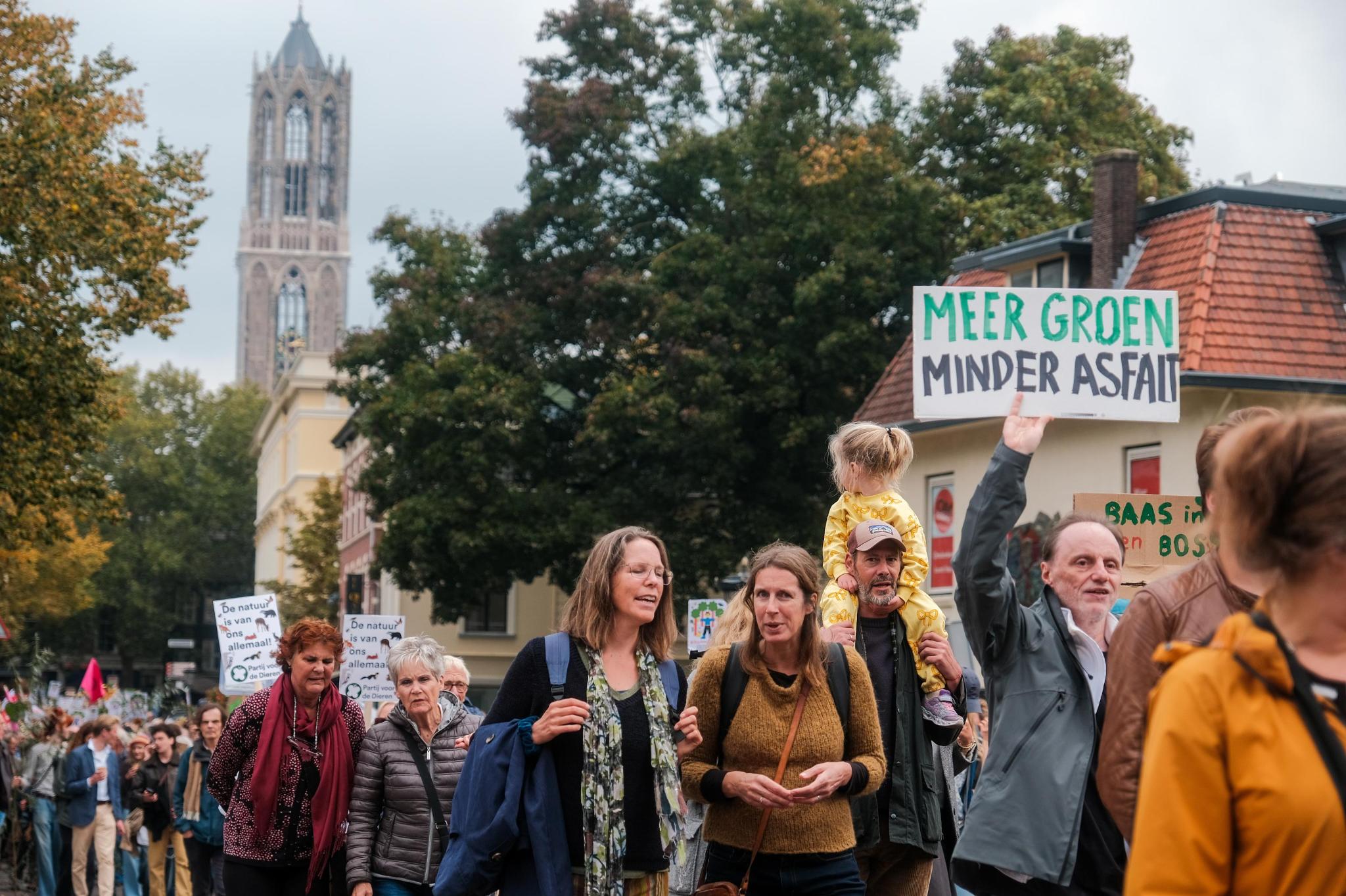 Meer groen minder asfalt